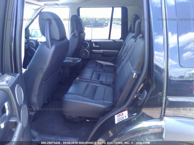 SALAG25416A367718 - 2006 LAND ROVER LR3 HSE BLACK photo 8