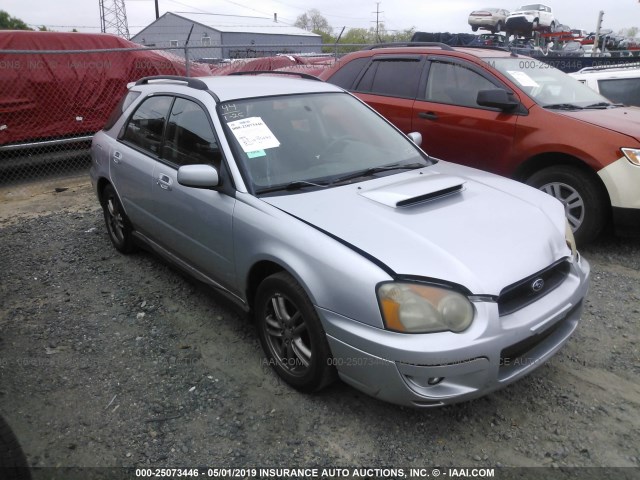 JF1GG29694G803535 - 2004 SUBARU IMPREZA WRX SILVER photo 1