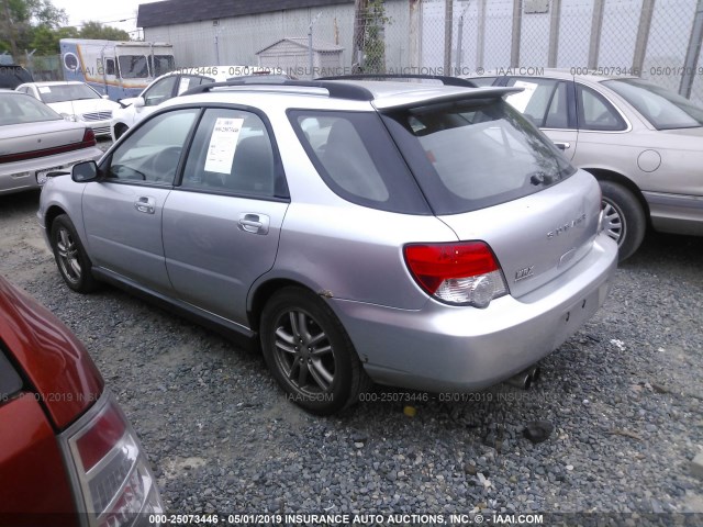 JF1GG29694G803535 - 2004 SUBARU IMPREZA WRX SILVER photo 3