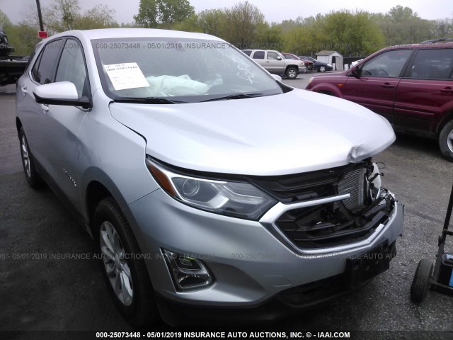 3GNAXUEV5KS517745 - 2019 CHEVROLET EQUINOX LT SILVER photo 1