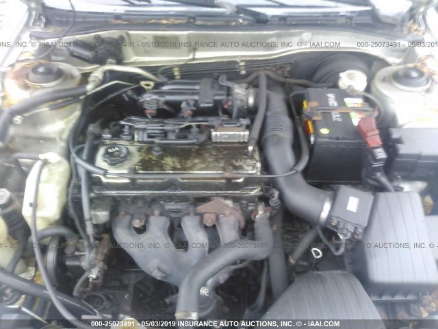 4A3AA36G91E153646 - 2001 MITSUBISHI GALANT DE SILVER photo 10