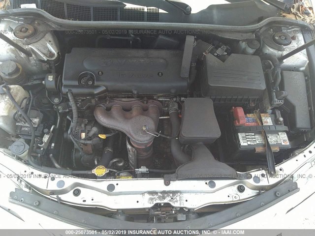 4T1BE46K88U208430 - 2008 TOYOTA CAMRY CE/LE/XLE/SE 银色 照片 10