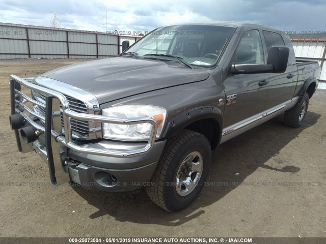 3D7MX39A87G781596 - 2007 DODGE RAM 3500 GRAY photo 2