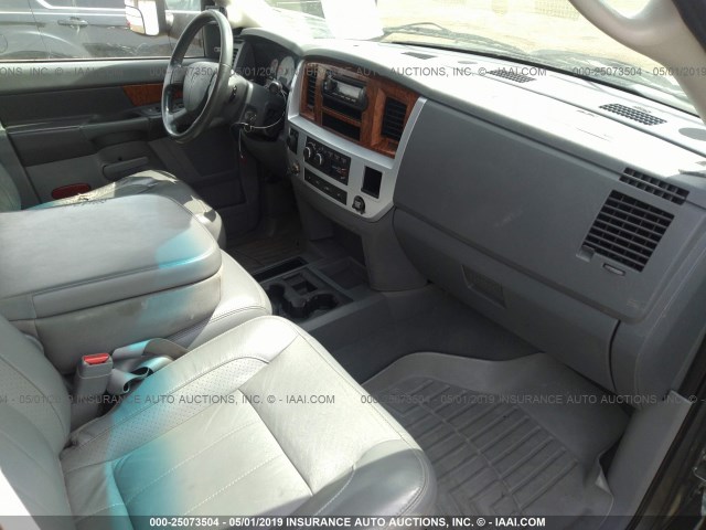 3D7MX39A87G781596 - 2007 DODGE RAM 3500 GRAY photo 5