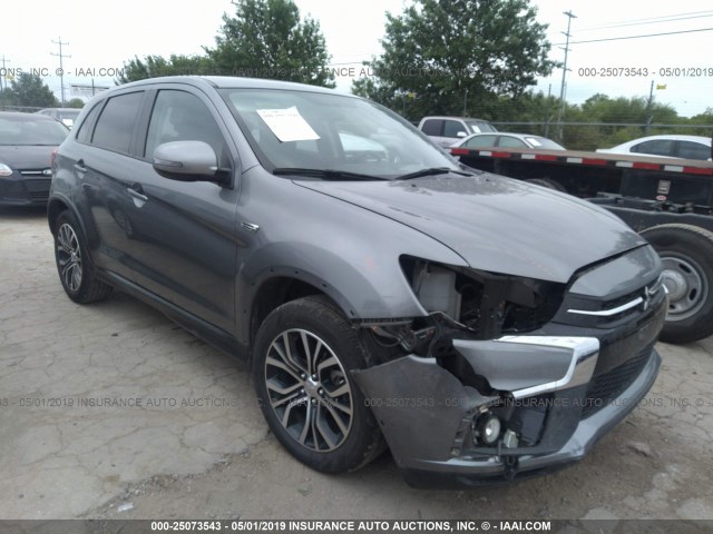 JA4AP3AWXJU000788 - 2018 MITSUBISHI OUTLANDER SPORT ES/SE SILVER photo 1