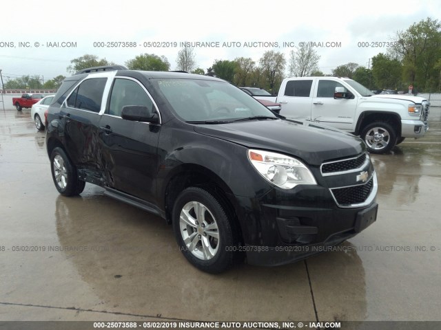 2CNALDEC5B6361350 - 2011 CHEVROLET EQUINOX LT BLACK photo 1