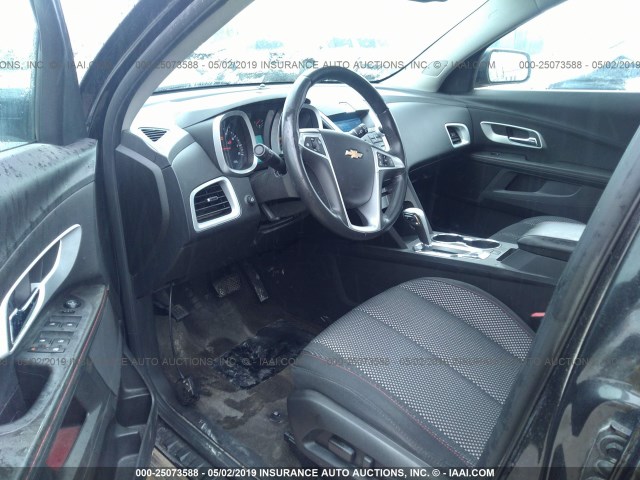 2CNALDEC5B6361350 - 2011 CHEVROLET EQUINOX LT BLACK photo 5