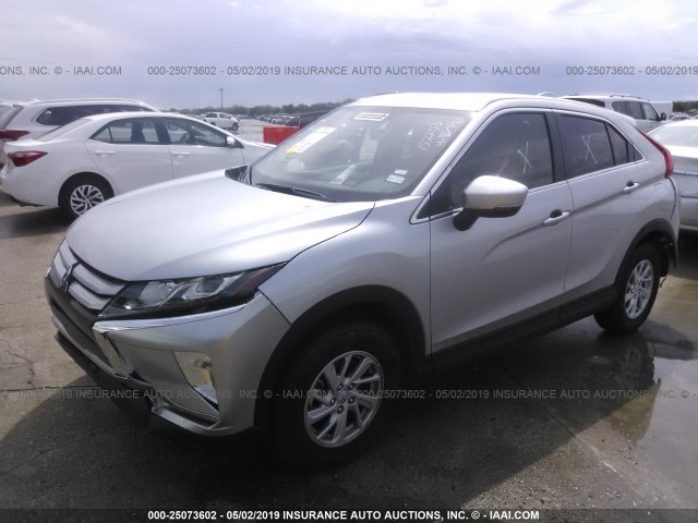 JA4AT3AAXKZ030507 - 2019 MITSUBISHI ECLIPSE CROSS ES SILVER photo 2