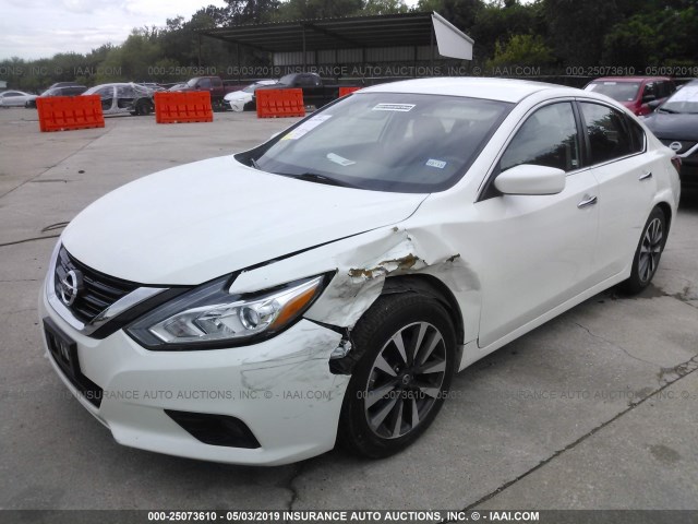 1N4AL3AP5HC278613 - 2017 NISSAN ALTIMA 2.5/S/SV/SL/SR WHITE photo 2