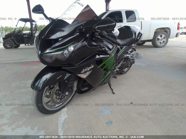 JKBZXNE15CA005166 - 2012 KAWASAKI ZX1400 EC BLACK photo 2