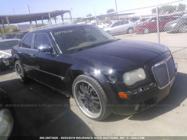 2C3KA63H37H706755 - 2007 CHRYSLER 300C BLACK photo 1