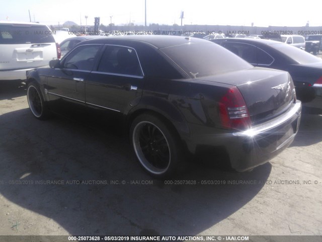 2C3KA63H37H706755 - 2007 CHRYSLER 300C BLACK photo 3