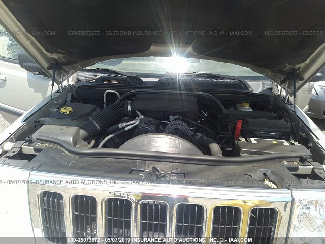 1J8HG48K87C510366 - 2007 JEEP COMMANDER GOLD photo 8