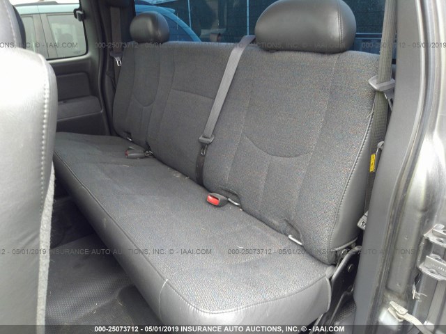 1GCEC19X56Z145929 - 2006 CHEVROLET SILVERADO GRAY photo 8