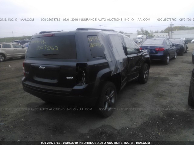 1C4NJRFB5FD347616 - 2015 JEEP PATRIOT LATITUDE GRAY photo 4