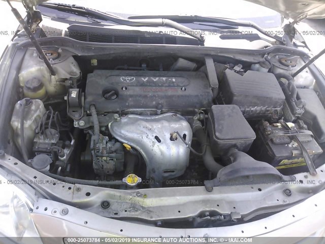 4T1BE46K38U232165 - 2008 TOYOTA CAMRY CE/LE/XLE/SE 金色 照片 10