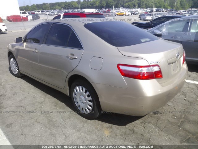 4T1BE46K38U232165 - 2008 TOYOTA CAMRY CE/LE/XLE/SE 金色 照片 3