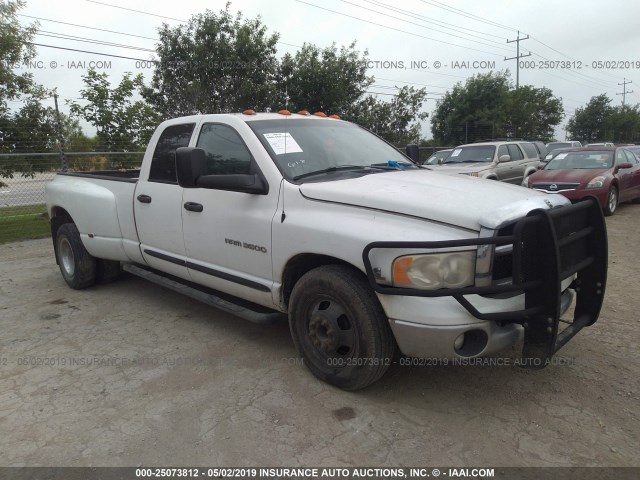 3D7MR48C95G786693 - 2005 DODGE RAM 3500 ST/SLT WHITE photo 1