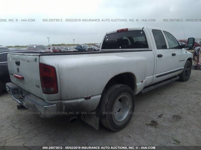 3D7MR48C95G786693 - 2005 DODGE RAM 3500 ST/SLT WHITE photo 4