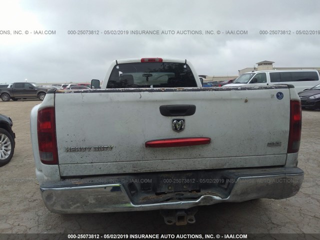 3D7MR48C95G786693 - 2005 DODGE RAM 3500 ST/SLT WHITE photo 8