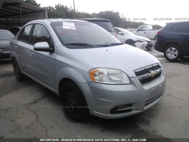 KL1TD5DE0BB143632 - 2011 CHEVROLET AVEO LS/LT Күміс фото 1