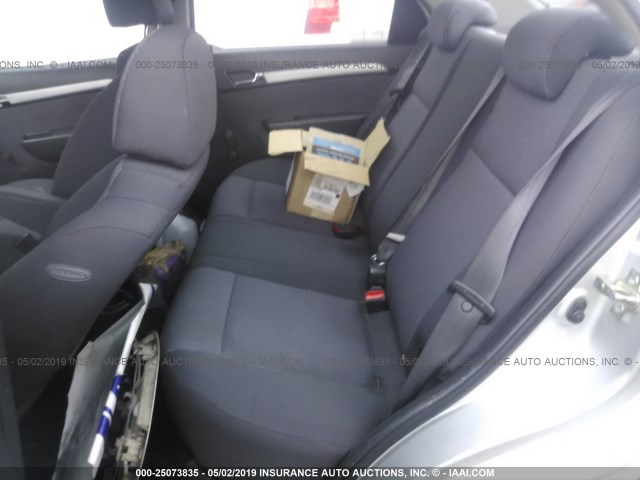 KL1TD5DE0BB143632 - 2011 CHEVROLET AVEO LS/LT Күміс фото 8