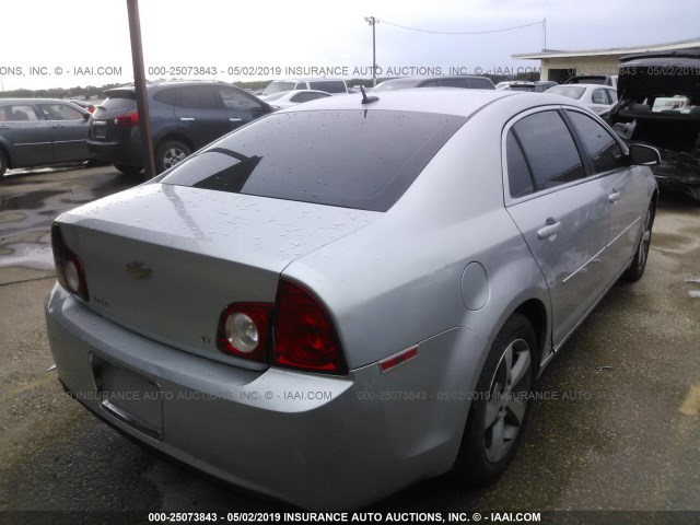 1G1ZJ57BX9F121419 - 2009 CHEVROLET MALIBU 2LT SILVER photo 4