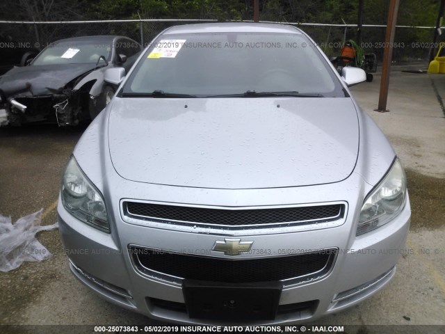 1G1ZJ57BX9F121419 - 2009 CHEVROLET MALIBU 2LT SILVER photo 6