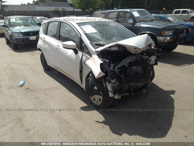 3N1CE2CP6FL388336 - 2015 NISSAN VERSA NOTE S/S PLUS/SV/SL/SR WHITE photo 1