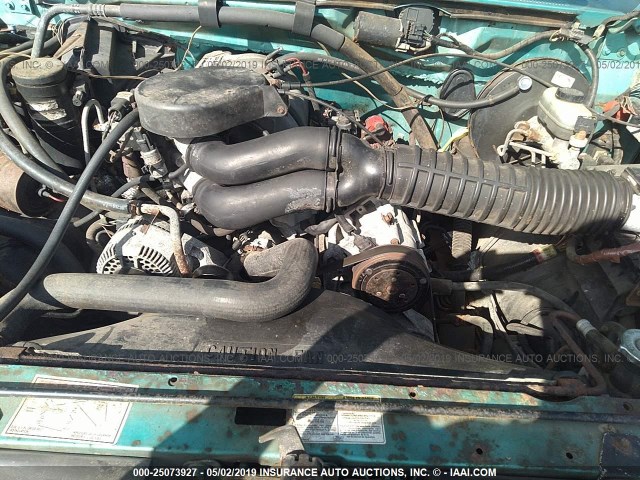 1FMEU15N5RLA02371 - 1994 FORD BRONCO U100 GREEN photo 10