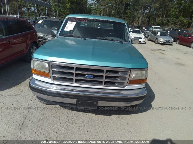 1FMEU15N5RLA02371 - 1994 FORD BRONCO U100 GREEN photo 6