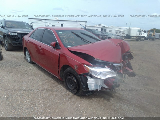4T1BF1FK4DU678945 - 2013 TOYOTA CAMRY L/SE/LE/XLE 红色 照片 1