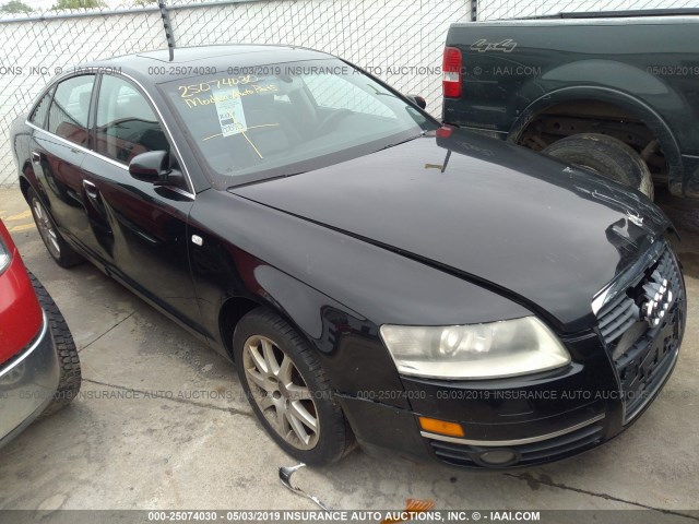 WAUDG74F35N096041 - 2005 AUDI A6 3.2 QUATTRO BLACK photo 1