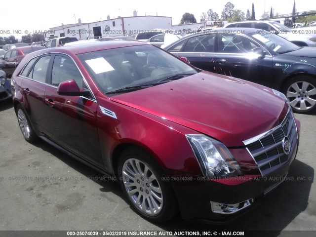 1G6DK8EG0A0117940 - 2010 CADILLAC CTS PERFORMANCE COLLECTION RED photo 1