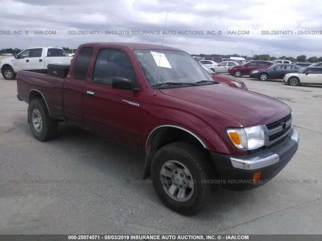 4TASM92N0XZ505600 - 1999 TOYOTA TACOMA XTRACAB PRERUNNER RED photo 1