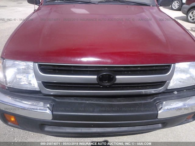 4TASM92N0XZ505600 - 1999 TOYOTA TACOMA XTRACAB PRERUNNER RED photo 10