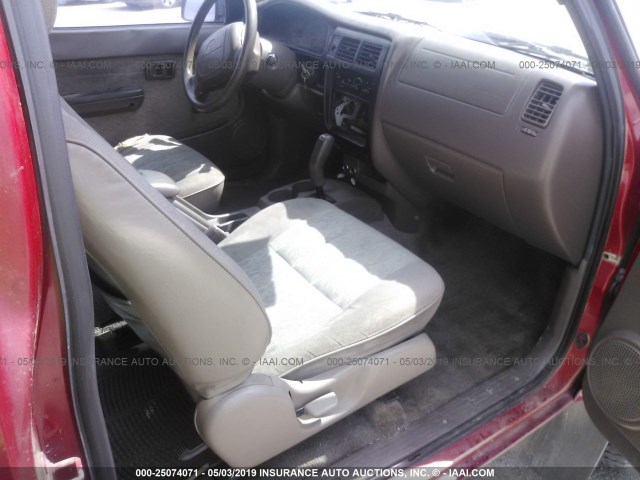 4TASM92N0XZ505600 - 1999 TOYOTA TACOMA XTRACAB PRERUNNER წითელი ფოტო 5