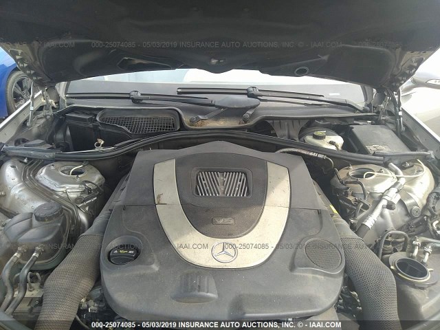 WDDNG86X29A251166 - 2009 MERCEDES-BENZ S 550 4MATIC GRAY photo 10