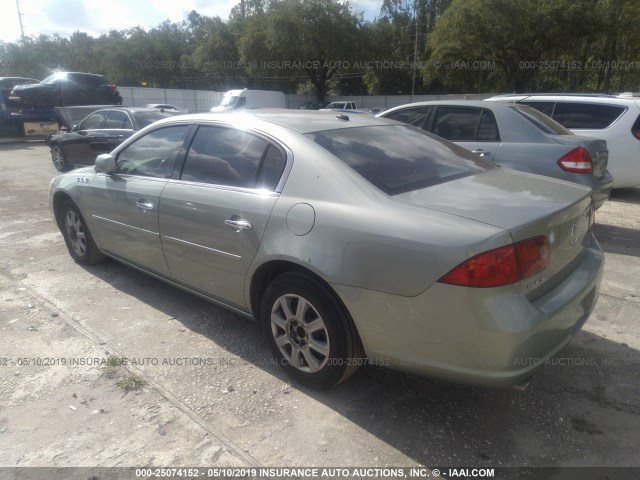 1G4HD57216U171834 - 2006 BUICK LUCERNE CXL TEAL photo 3