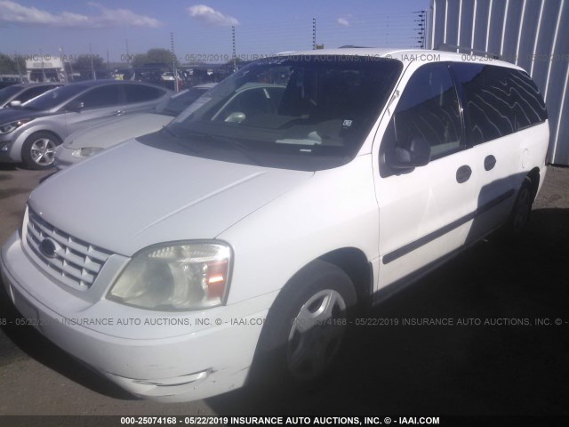 2FMZA51647BA00625 - 2007 FORD FREESTAR SE WHITE photo 2