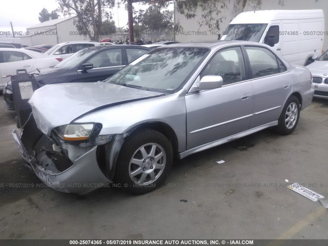 JHMCG66802C001013 - 2002 HONDA ACCORD EX/SE SILVER photo 2