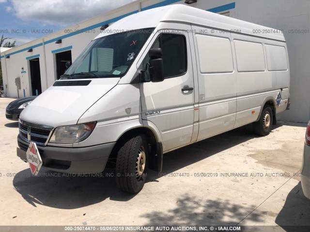 WD0PD744755824314 - 2005 DODGE SPRINTER 2500 WHITE photo 2