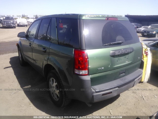 5GZCZ53444S871670 - 2004 SATURN VUE GREEN photo 3