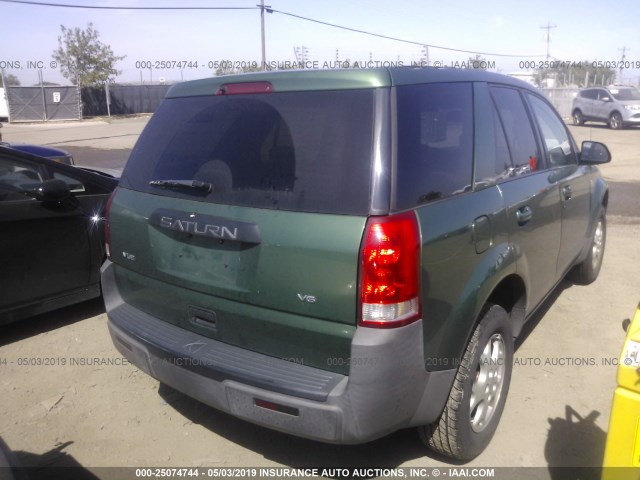 5GZCZ53444S871670 - 2004 SATURN VUE GREEN photo 4