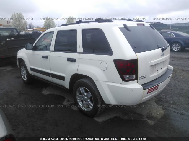 1J4GR48K56C100971 - 2006 JEEP GRAND CHEROKEE LAREDO/COLUMBIA/FREEDOM 白色 照片 3