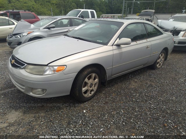 2T1CF22P5XC112245 - 1999 TOYOTA CAMRY SOLARA SE/SLE SILVER photo 2