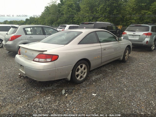 2T1CF22P5XC112245 - 1999 TOYOTA CAMRY SOLARA SE/SLE SILVER photo 4