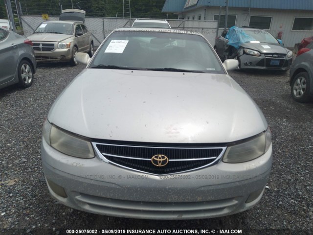 2T1CF22P5XC112245 - 1999 TOYOTA CAMRY SOLARA SE/SLE SILVER photo 6