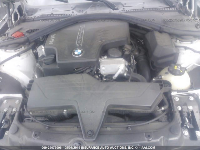 WBA3C1C56FK122227 - 2015 BMW 328 I SULEV SILVER photo 10