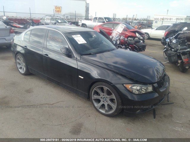 WBAVB33546KS38968 - 2006 BMW 330 I BLACK photo 1